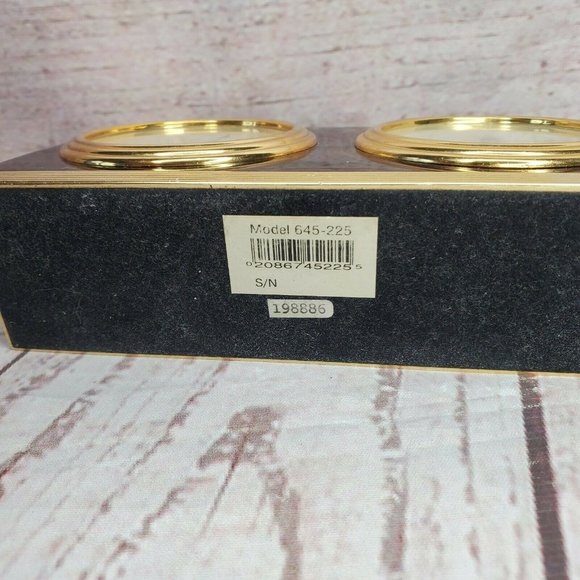 Howard Miller Dark Brown Barometer And Clock Model # 645-225 Serial # 198886 - Picture 9 of 10